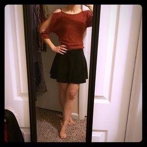 Cold shoulder strappy top